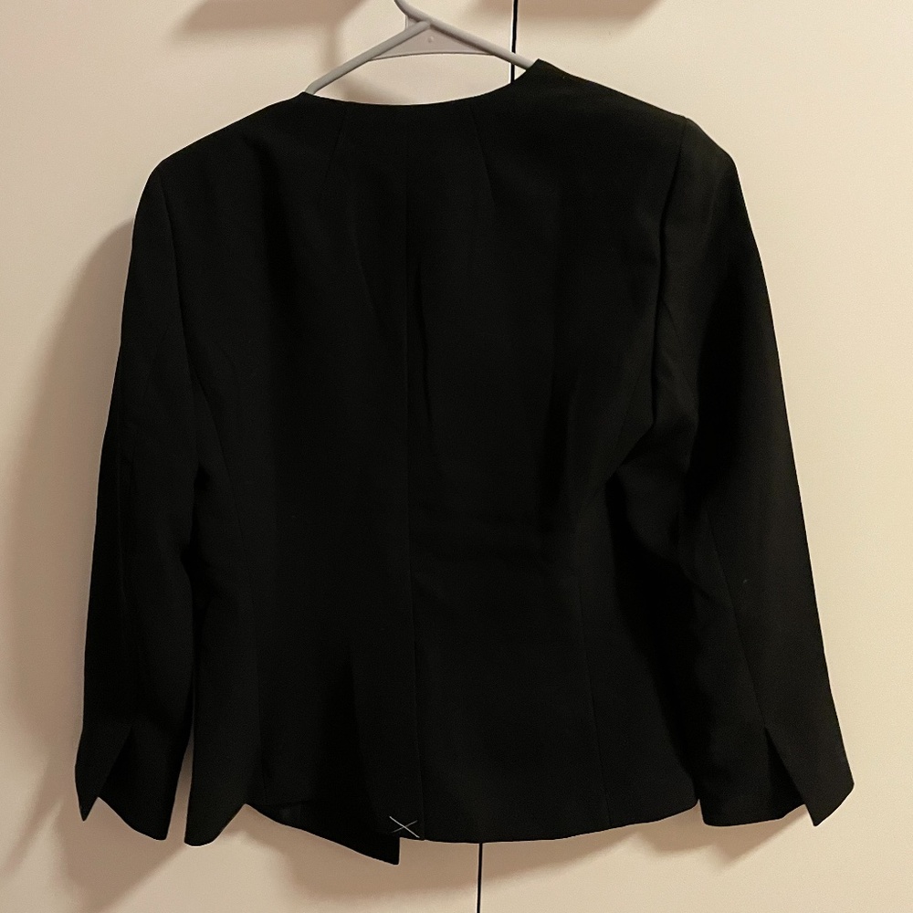 Women's Black Ann Taylor Blazer NWT Size 0 - Picture 8 of 8